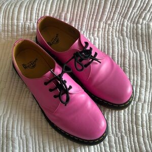Pink Dr. Martens only worn once!